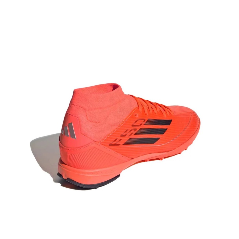 Adidas Vibrant pink/red F50 League Mid Turf Soccer Shoes cleats